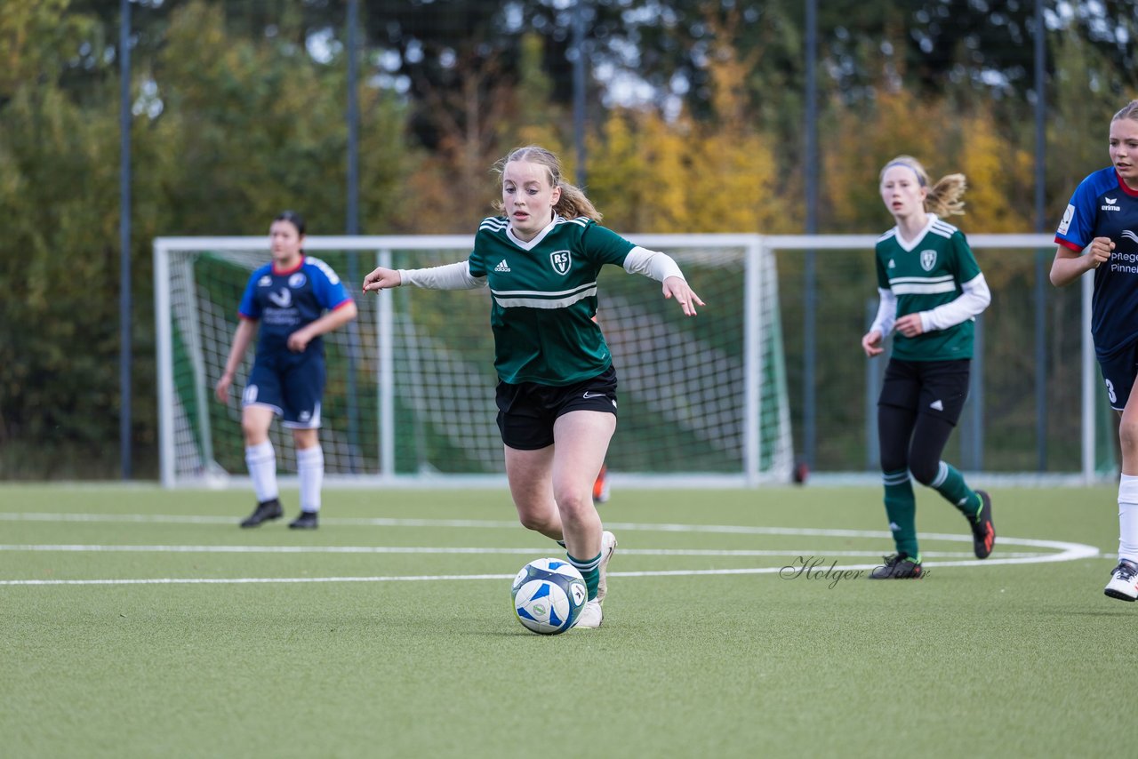 Bild 330 - wU19 Rissener SV - VfL Pinneberg : Ergebnis: 9:1